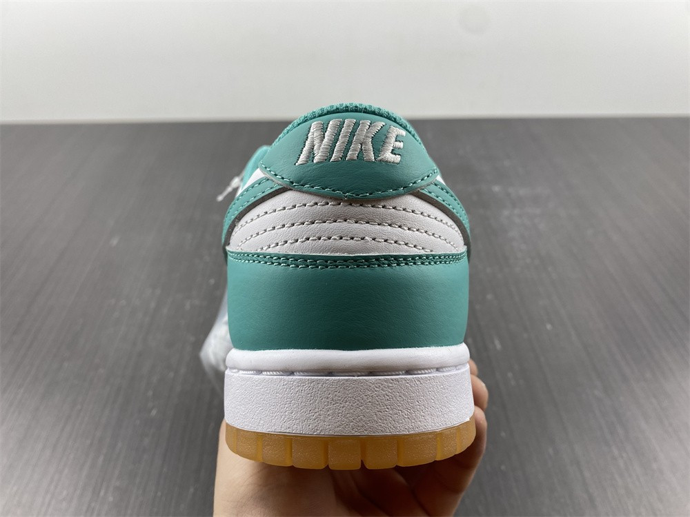 nike dunk low white turquoise (w) - dv2190-100