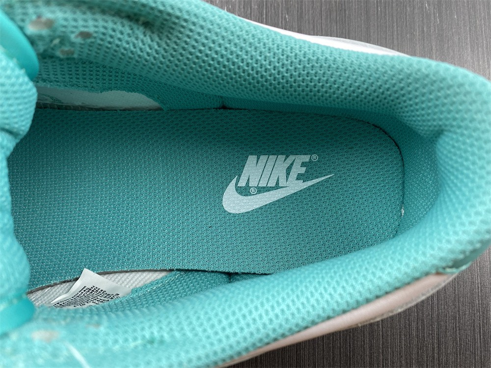 nike dunk low white turquoise (w) - dv2190-100