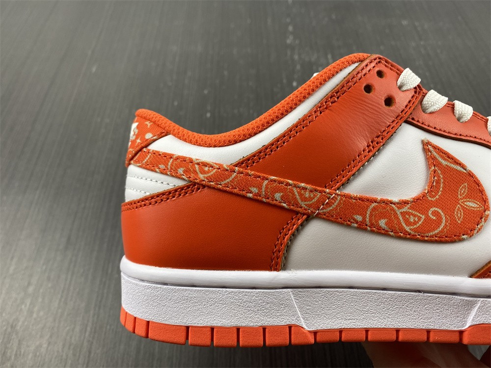nike dunk low essential paisley pack orange (w) dh4401-103