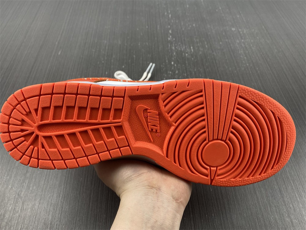 nike dunk low essential paisley pack orange (w) dh4401-103