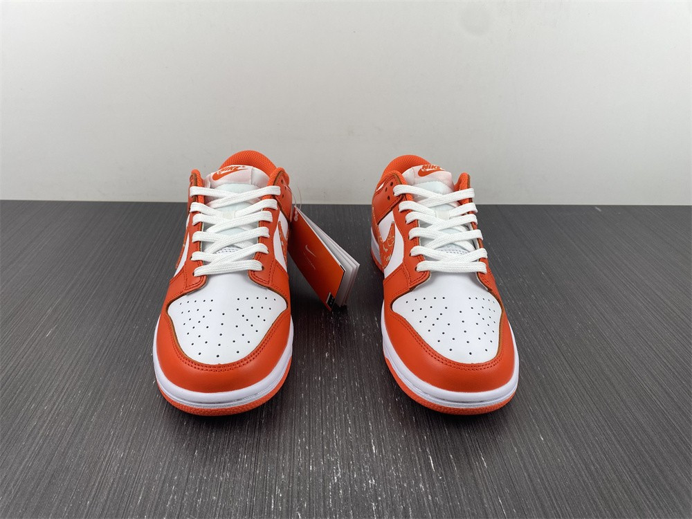 nike dunk low essential paisley pack orange (w) dh4401-103