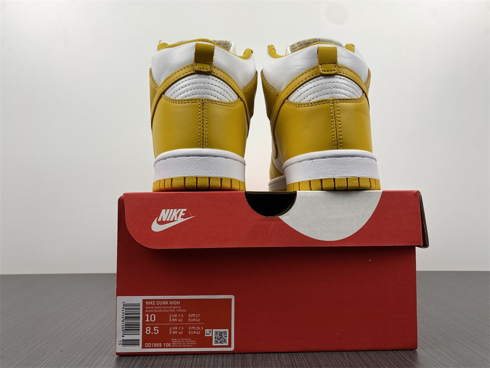 nike dunk high dark sulfur (w) - dd1869-106