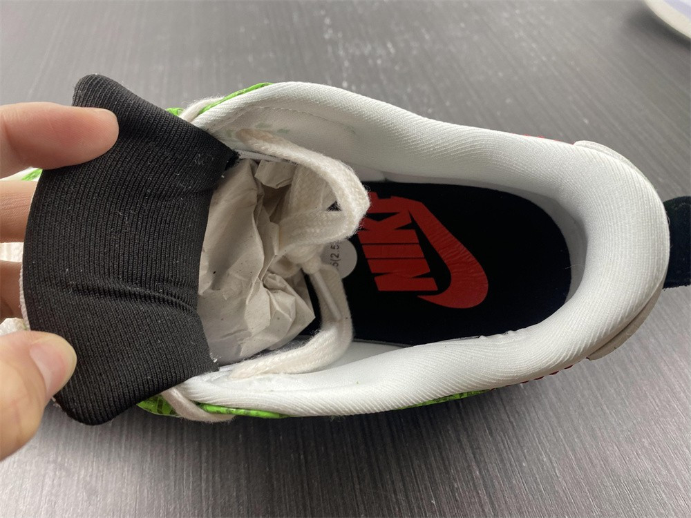 nike dunk low disrupt 2 just do it snakeskin green (w) dv1491-101