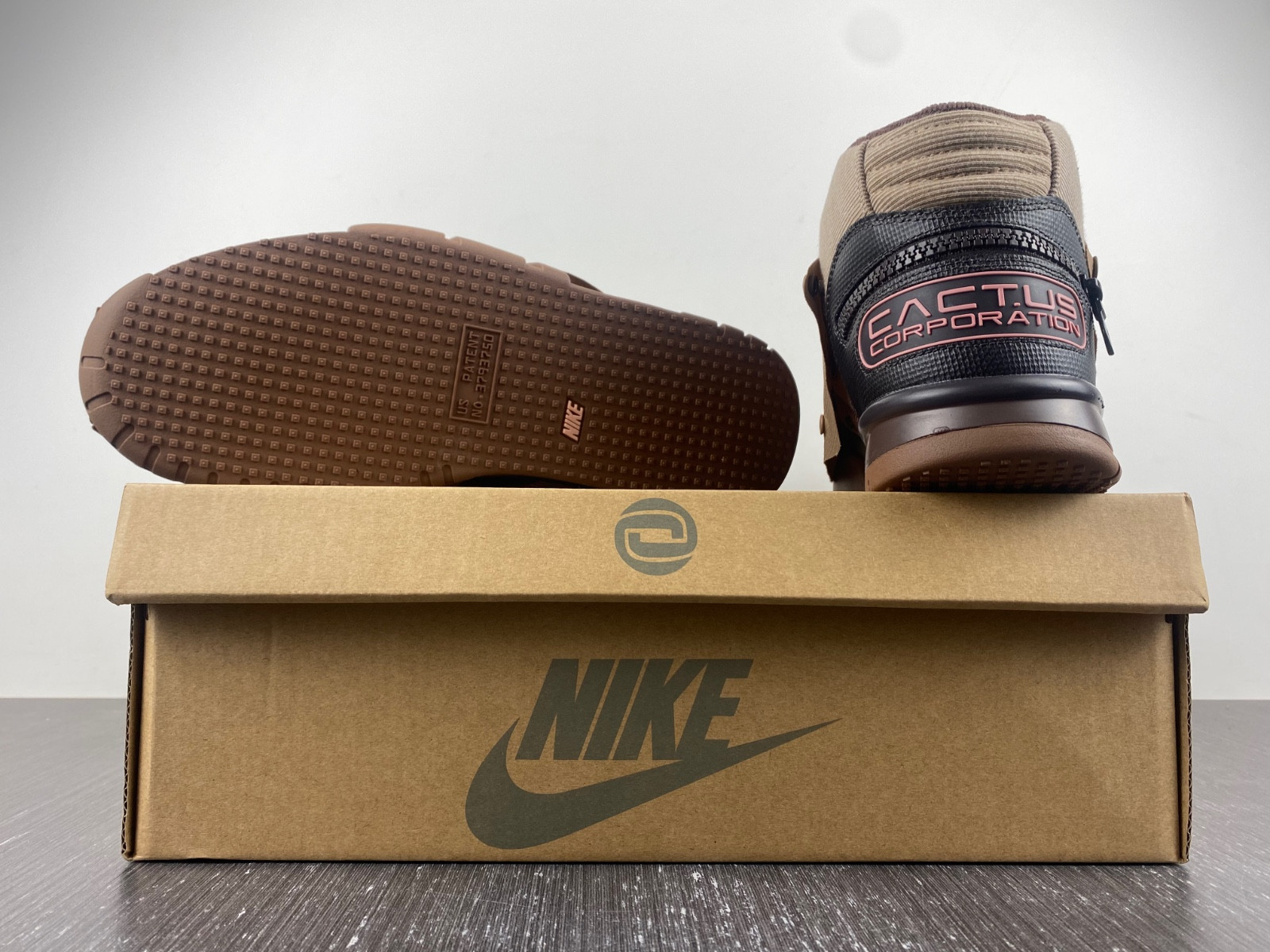 nike air trainer 1 sp travis scott wheat dr7515-200