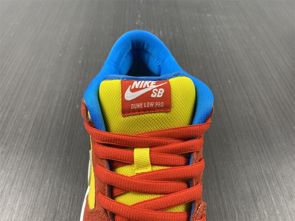 nike sb dunk low pro bart simpson - bq6817-602