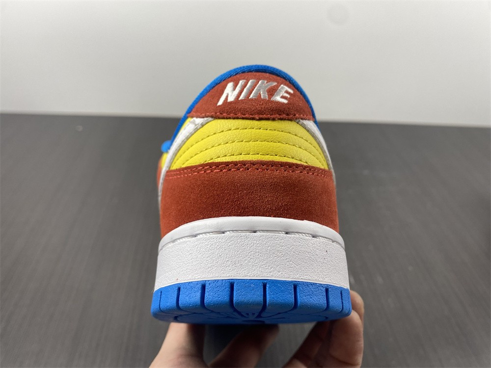 nike sb dunk low pro bart simpson - bq6817-602