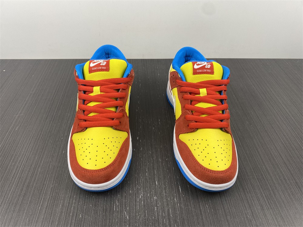 nike sb dunk low pro bart simpson - bq6817-602