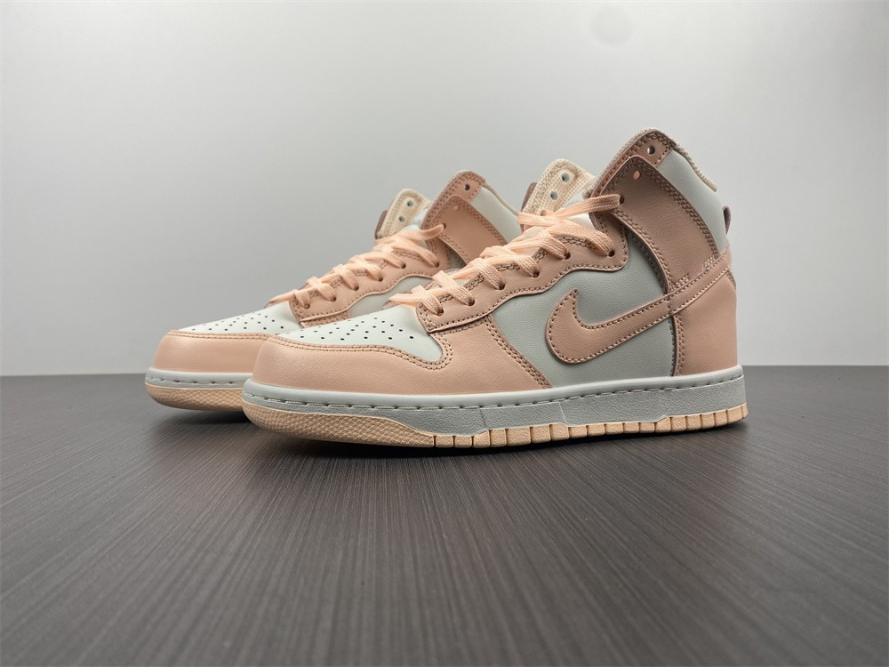 nike dunk high sail crimson tint (w) - dd1869-104