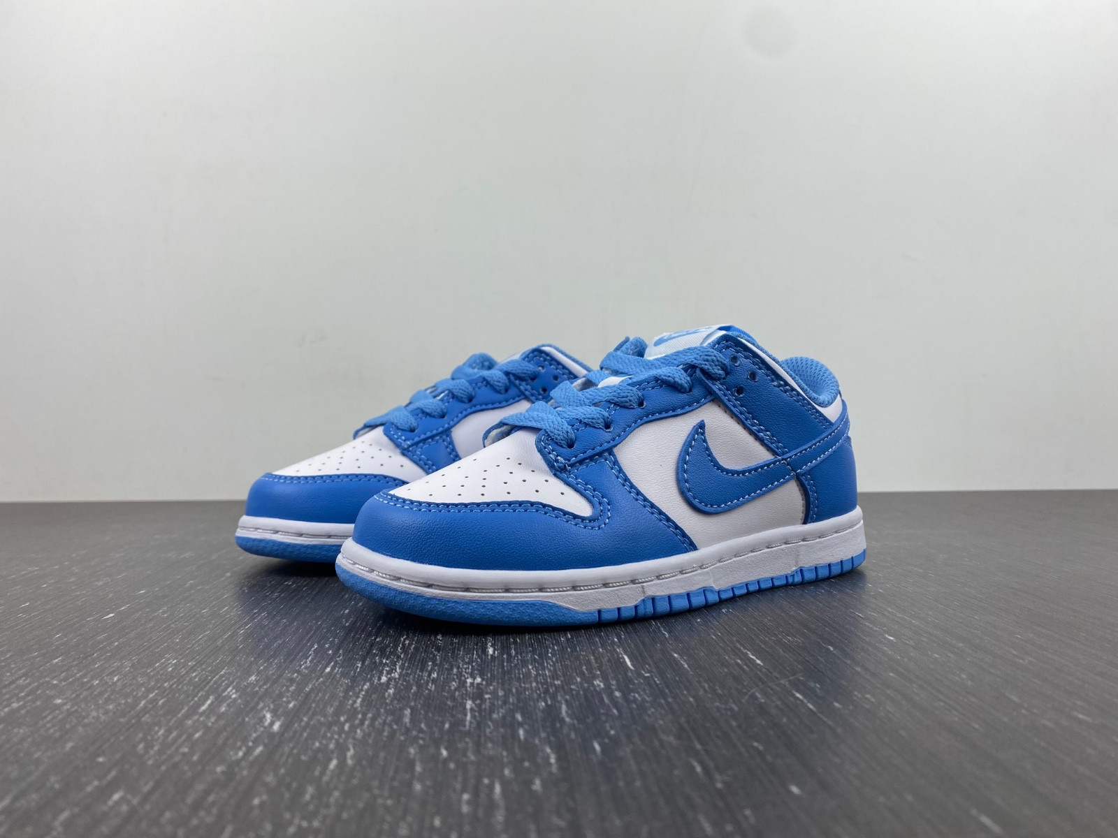 nike dunk low unc (2021) (ps) kids'' - cw1588-103