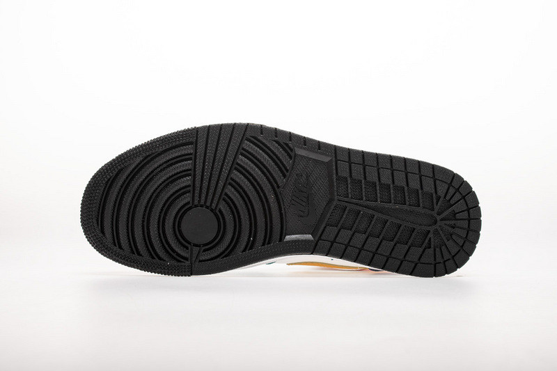 jordan 1 mid bred multi-color 554724-125