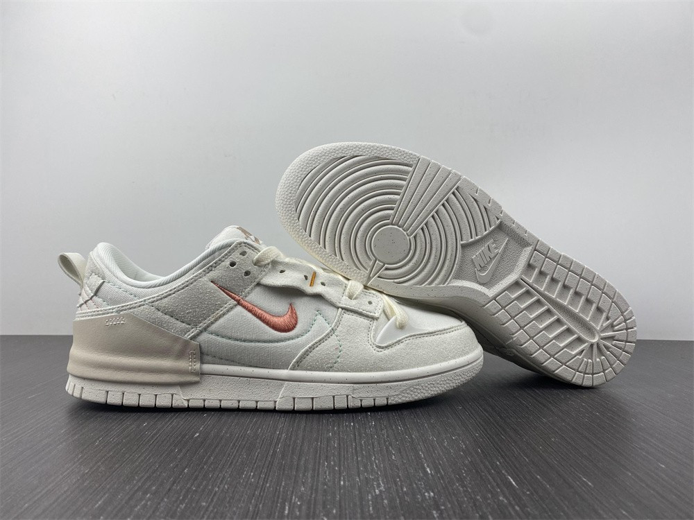nike dunk low disrupt 2 pale ivory (w) - dh4402-100