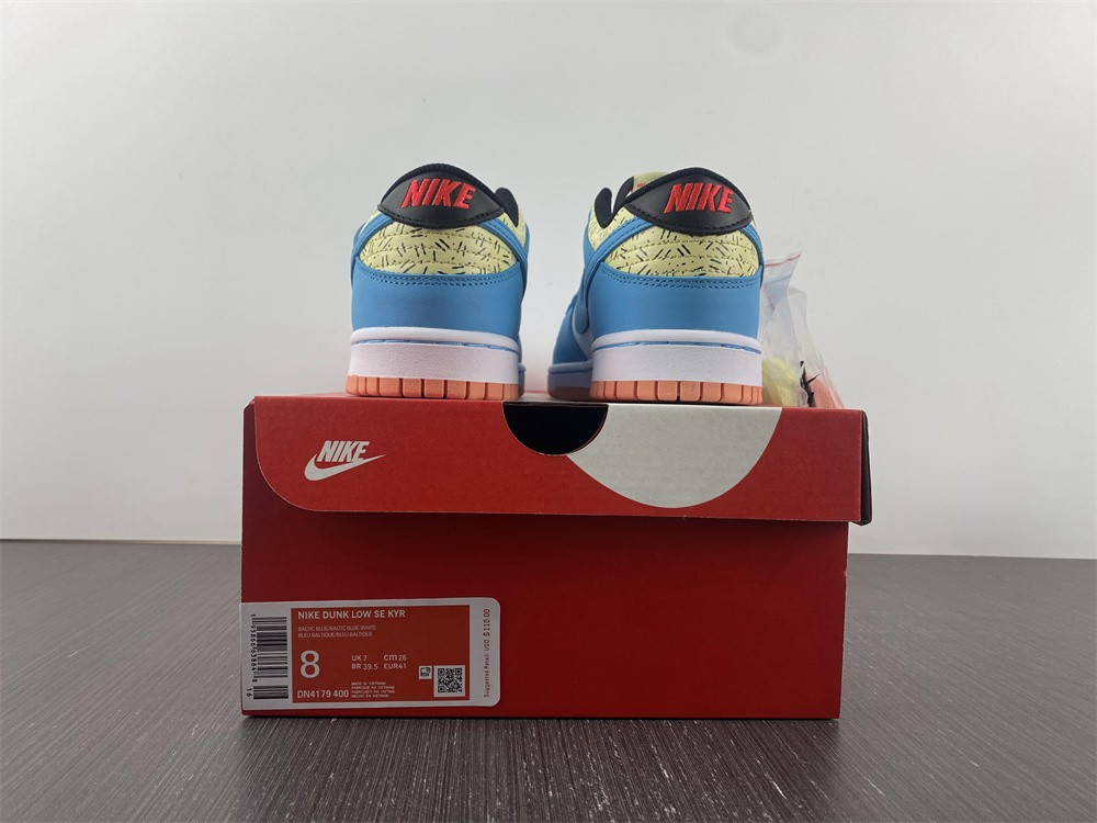 nike dunk low kyrie irving baltic blue (gs) dn4179-400