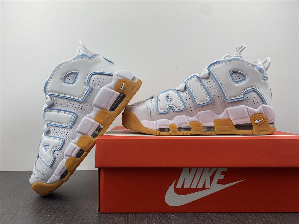 nike air more uptempo white aqua gum (gs) - 415082-107