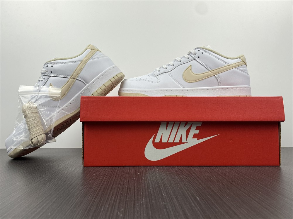 nike dunk low “pearl white dunk dd1503-110