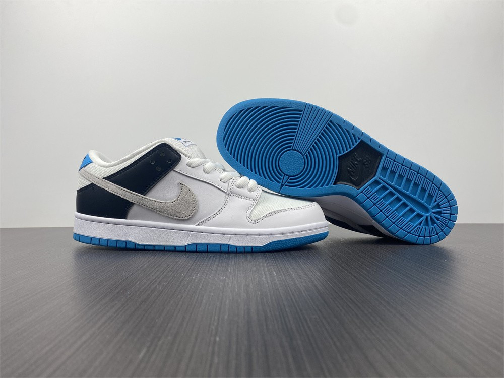 nike sb dunk low "laser blue" bq6817-101