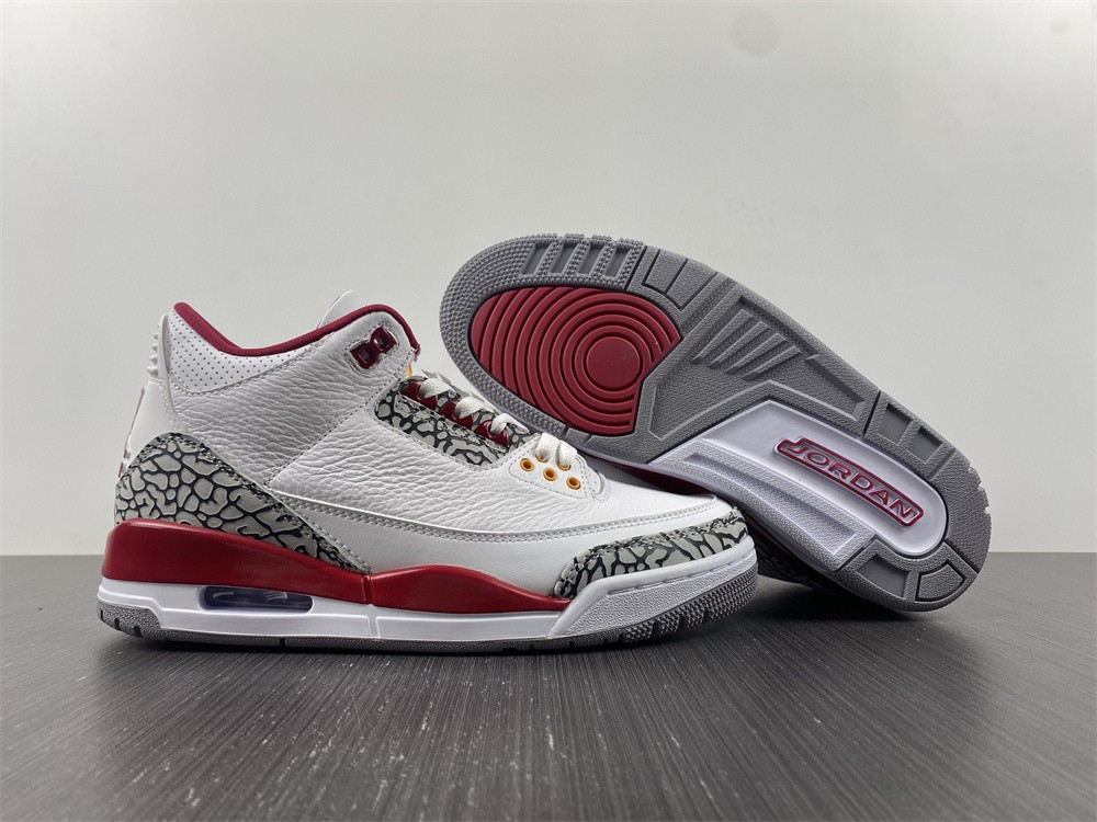 jordan 3 retro cardinal red - ct8532-126
