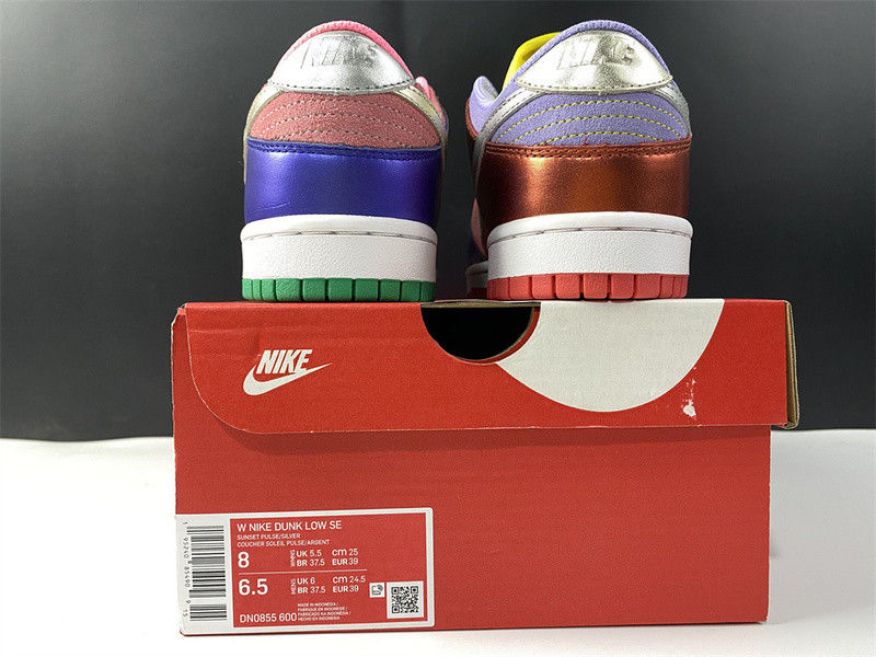 nike dunk low sunset pulse (w) - dn0855-600