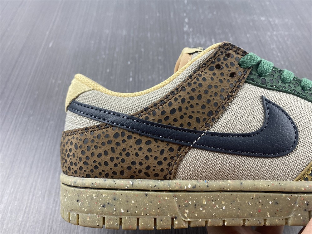 nike dunk low safari G01den moss - dx2654-200