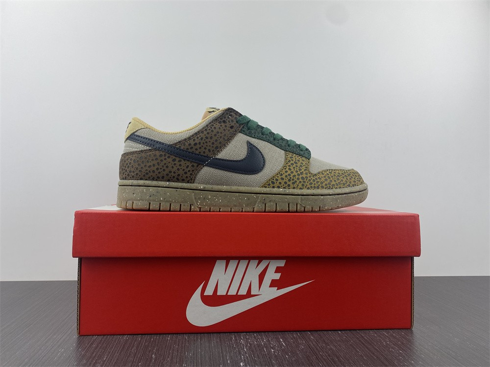 nike dunk low safari G01den moss - dx2654-200
