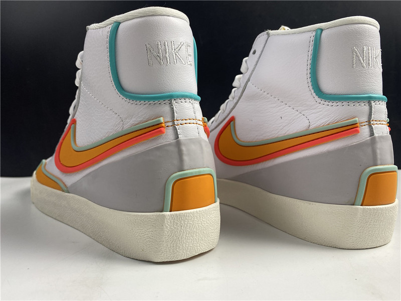 nike blazer mid 77 infinite kumquat (w) - dc1746-100
