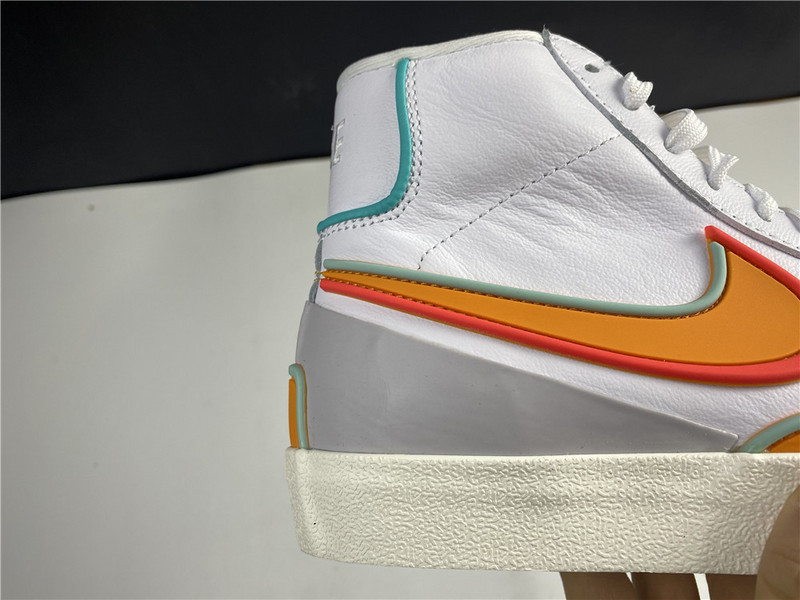 nike blazer mid 77 infinite kumquat (w) - dc1746-100