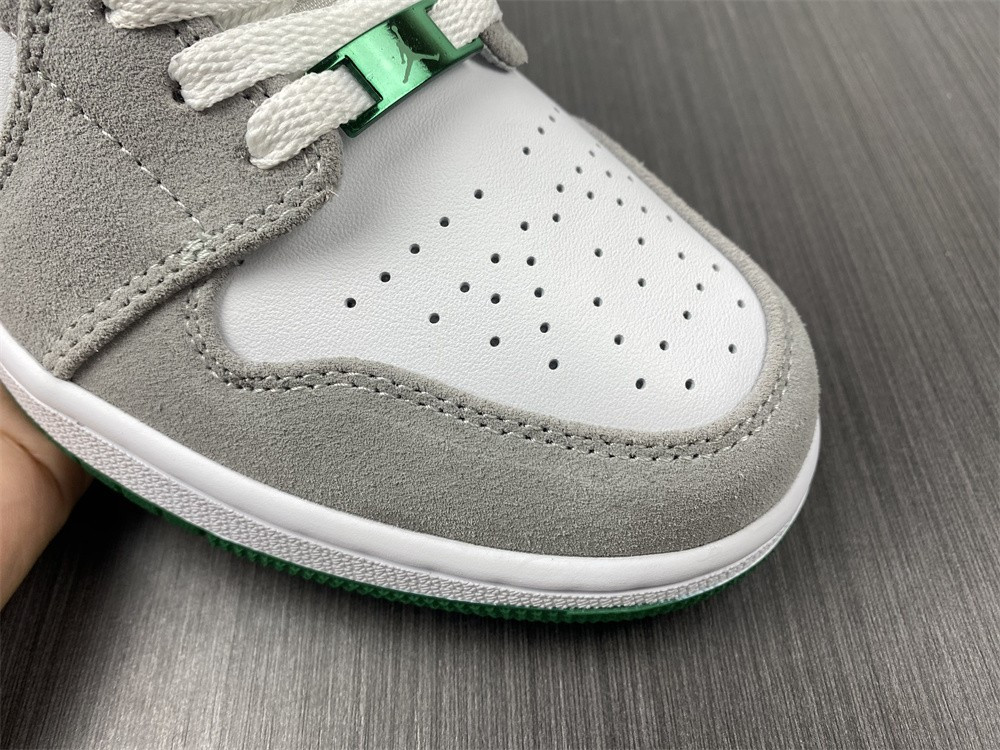 jordan 1 mid grey green - dc7294-103