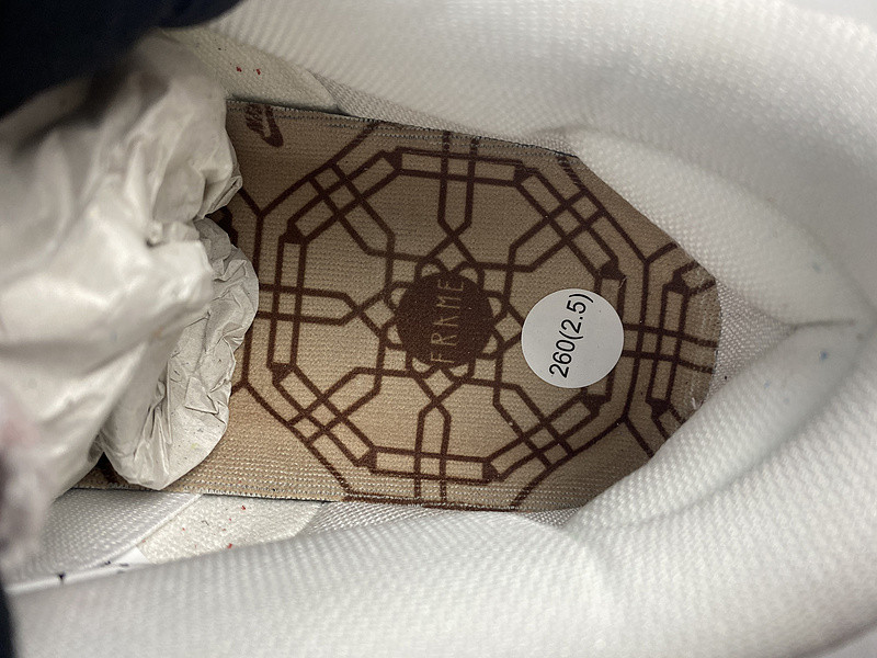 frame skate x nike sb dunk low ct2550-600