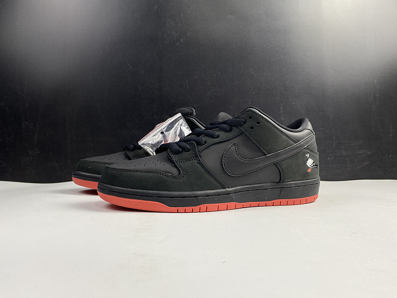 nike sb dunk low black pigeon - 883232-008