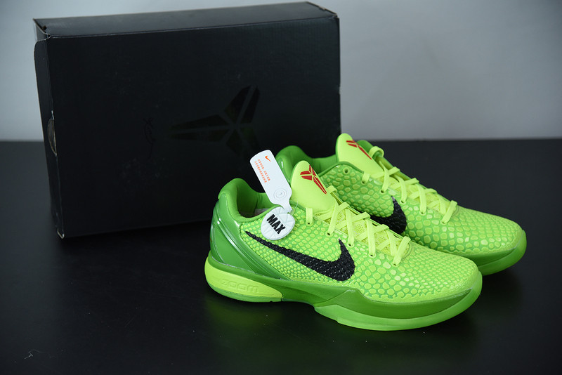 nike kobe 6 protro grinch cw2190-300
