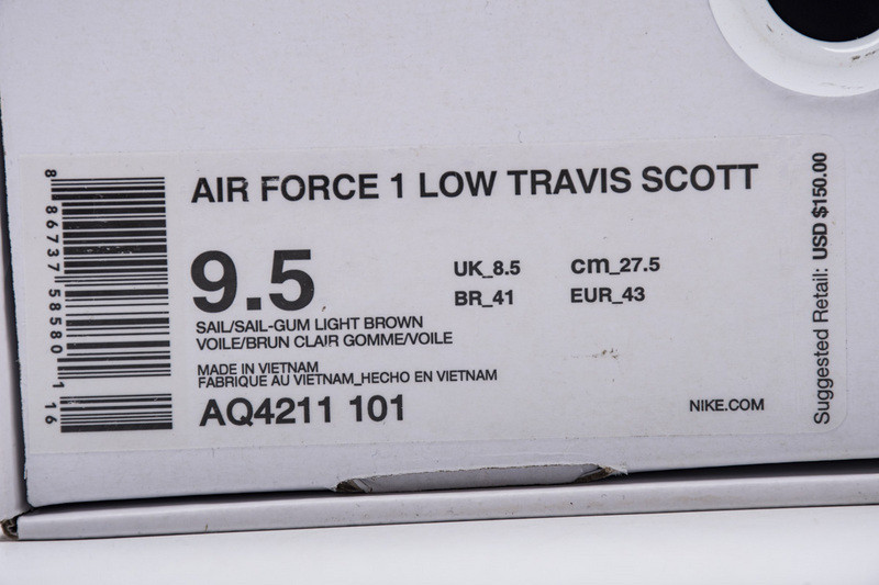 air force 1 low travis scott sail aq4211-101
