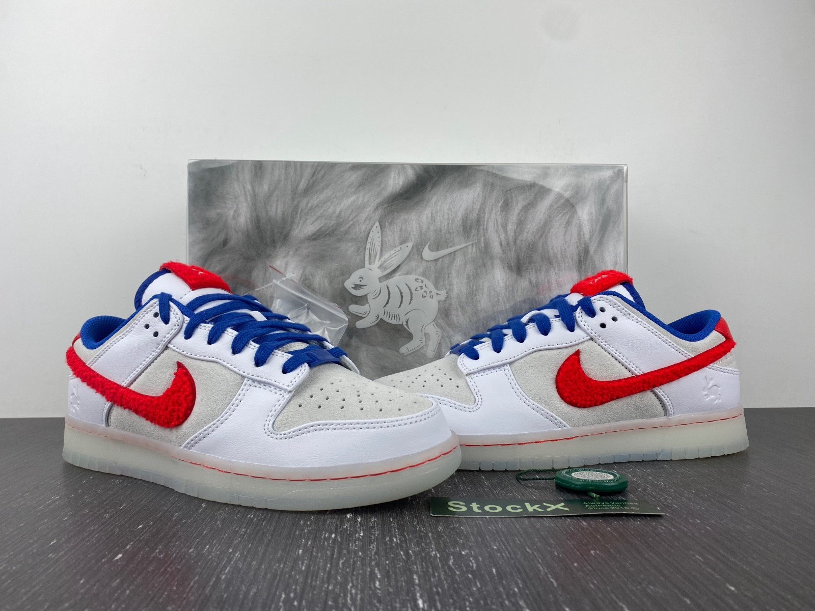 nike dunk low retro prm year of the rabbit white fd4203-161