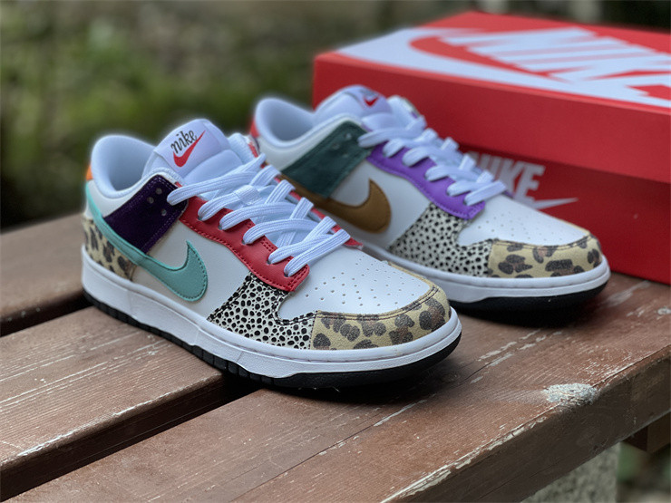 nike dunk low safari mix (women
