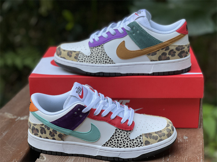nike dunk low safari mix (women
