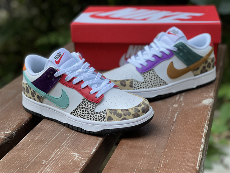 nike dunk low safari mix (women