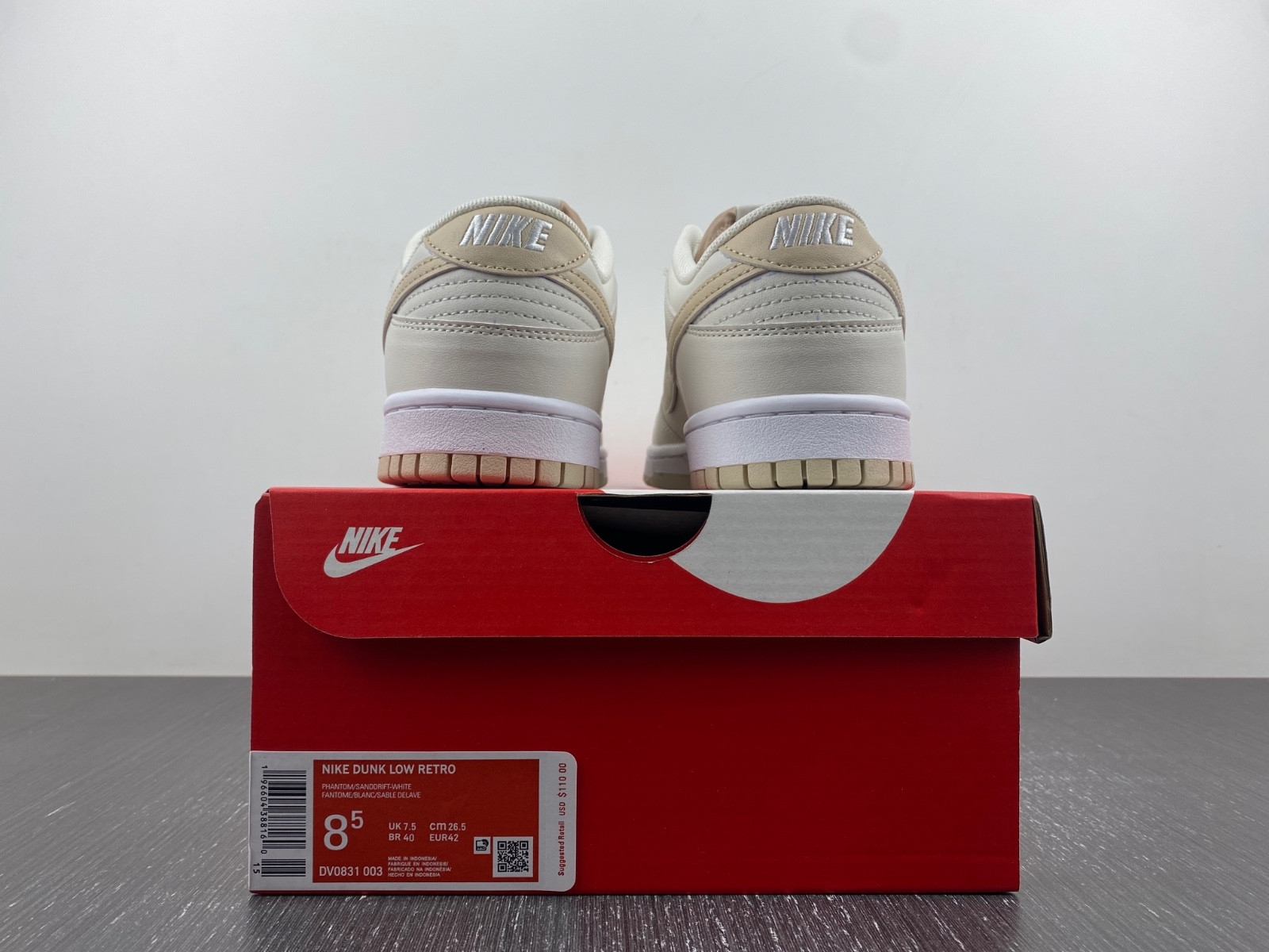 nike dunk low phanT0m sanddrift - dv0831-003