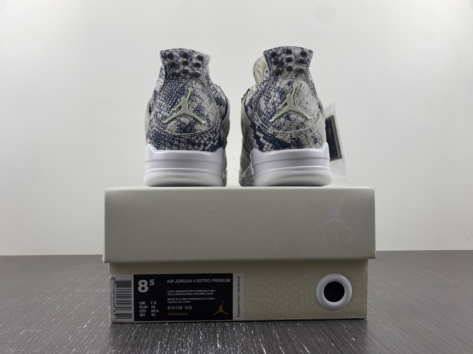 jordan 4 retro snakeskin - 819139-030