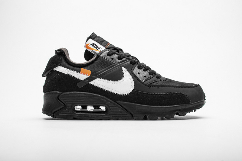owt nike air max 90 black aa7293-001