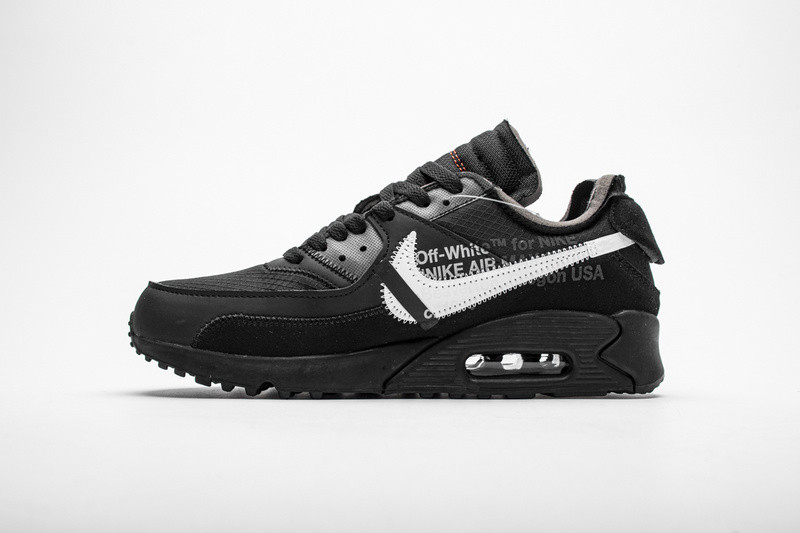 owt nike air max 90 black aa7293-001