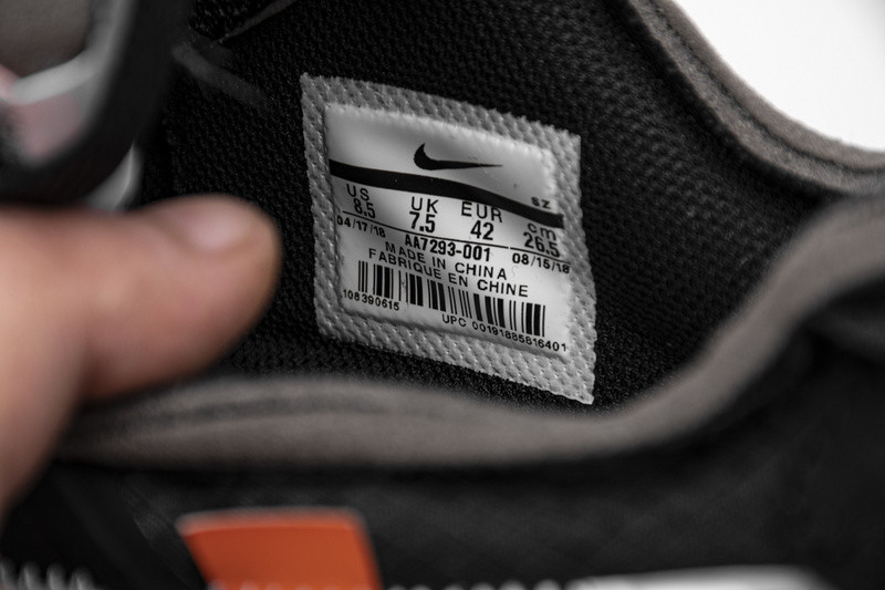 owt nike air max 90 black aa7293-001