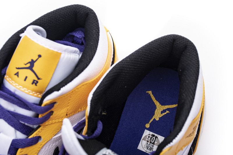 air jordan 1 mid se lakers 852542-700