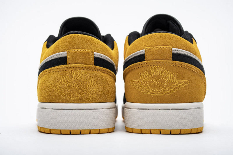 jordan 1 low sail university gold black 553558-127