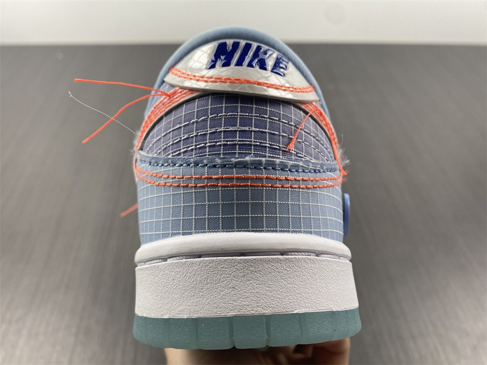 union x nike dunk low blue dj9649-400