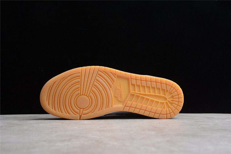 jordan 1 mid tan gum - 554724-271