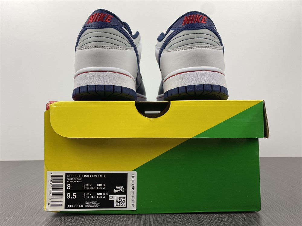 nba x nike dunk low emb 75th anniversary dd3363-001