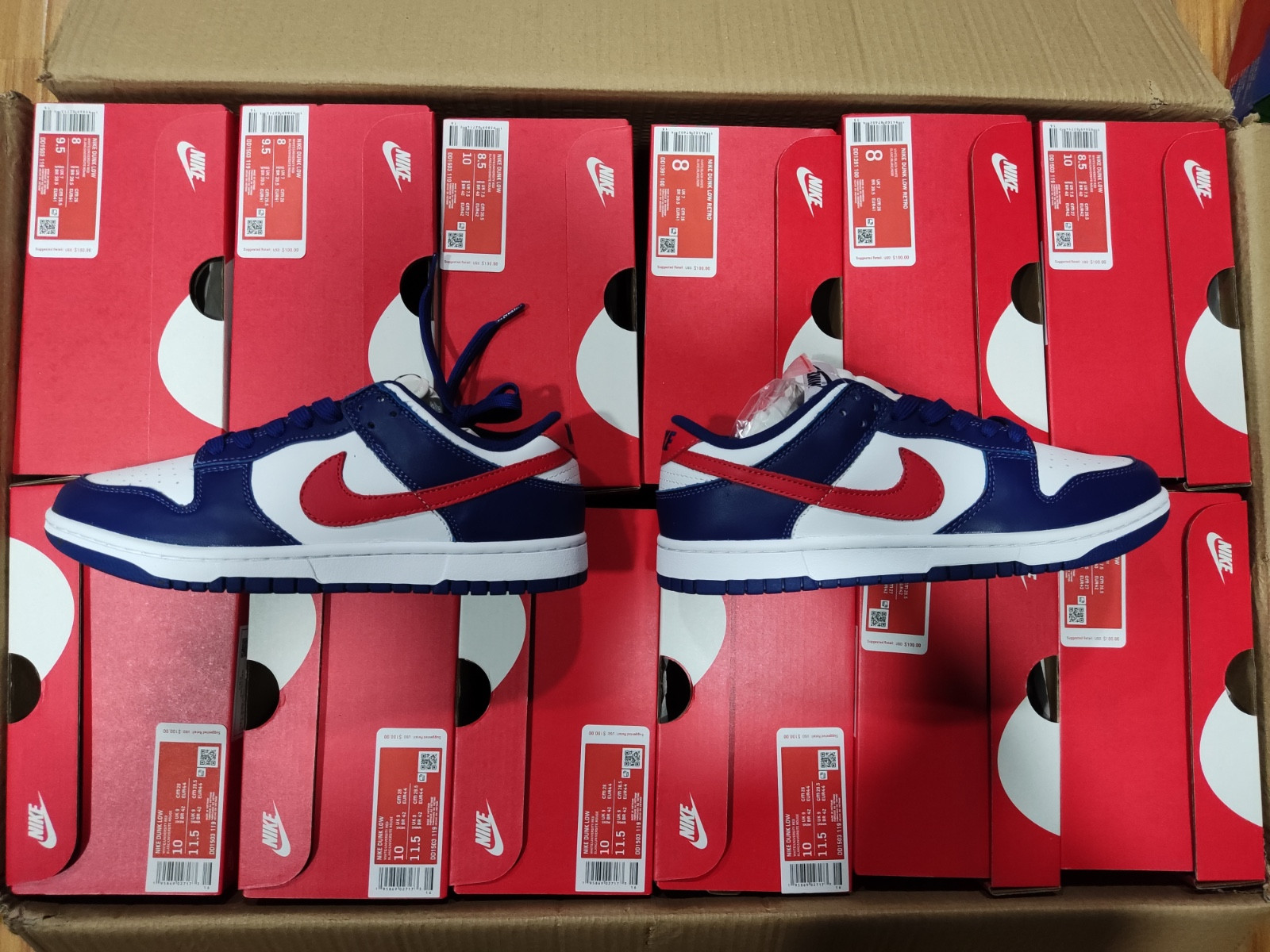 nike dunk low usa (w) - dd1503-119