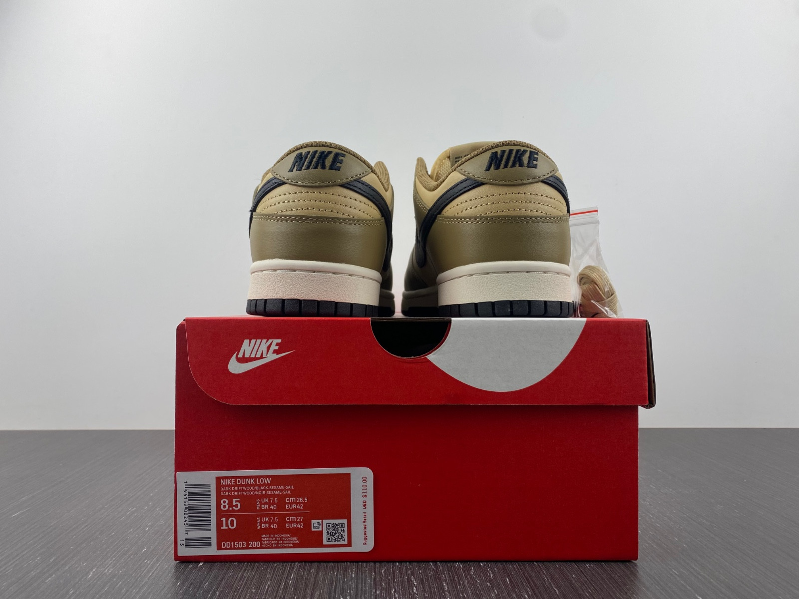 nike dunk low dark driftwood dd1503-200