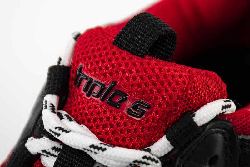 Ba*len*cia*ga triple s red/ black