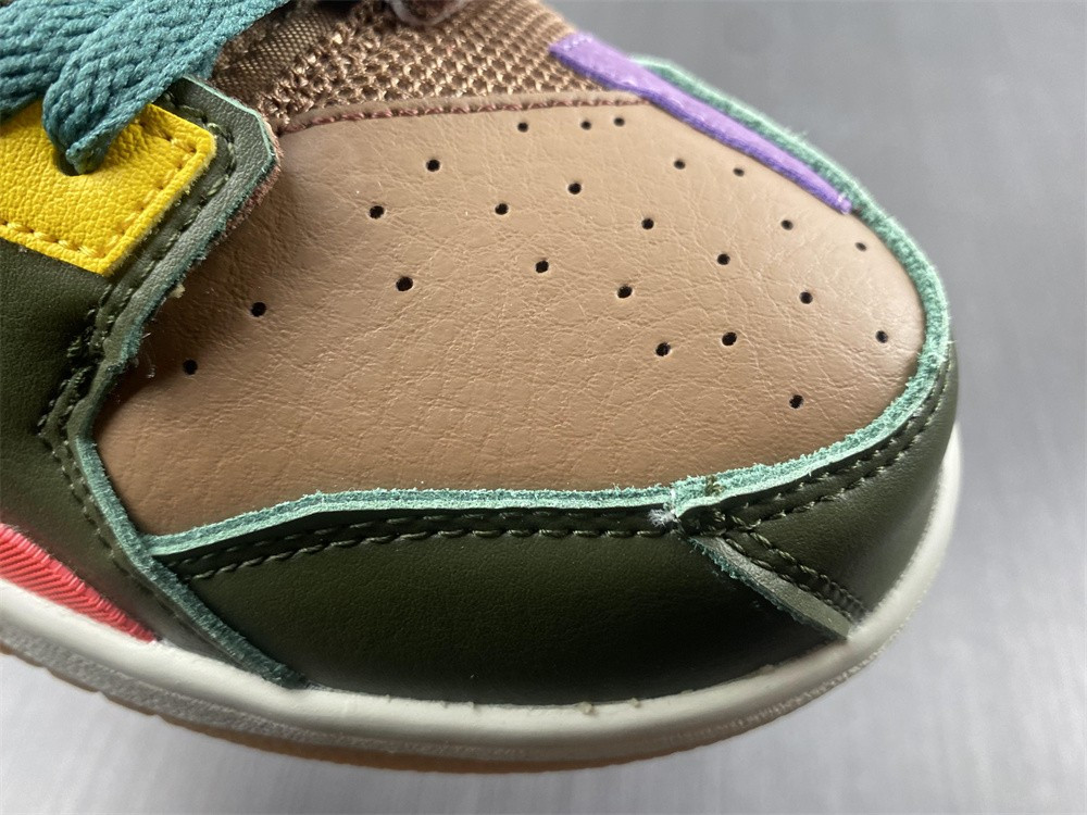 nike dunk low scrap archeo brown - db0500-200