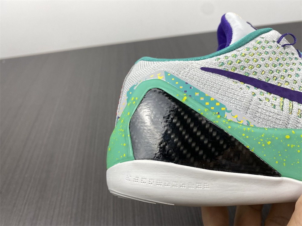 nike kobe 9 elite low grey green 630487-005