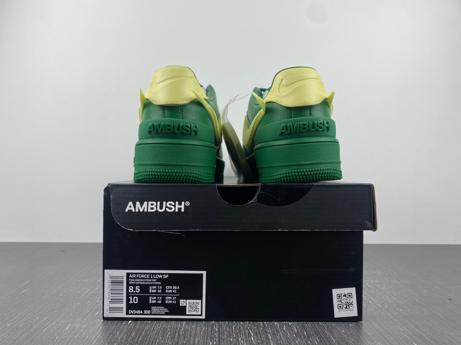nike air force 1 low sp ambush pine green - dv3464-300